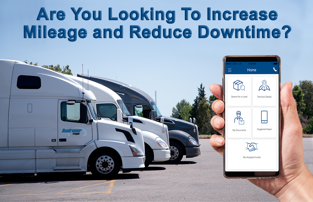 Download Roadrunner Freight’s Mobile App Haul NOW!